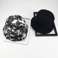 korean hat Summer fashion unisex leaf bucket hat adult hat for men and women hip hop hat double sided 【JULY]