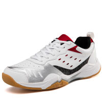 Professional Badminton Shoes for Men High Quality Breathable Wearable Tennis Sneakers Size 36-46