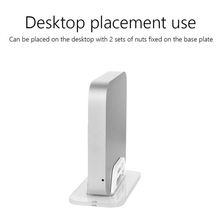 wall-desktop-stand-computer-holder-scratchproof-acrylic-vertical-stand-lightweight-notebook-dock-stand-for-mac-mini-2023-m2-chip-laptop-stands