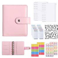 ♂✒ A7 Notebook Planner Journal Stationery Supplie Sticky Notes Agenda Office Accessorie Budget Saving Bill Organizer Binder Gifts
