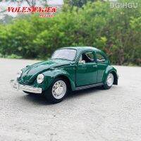 Maisto 1:24 Volkswagen Beetle คลาสสิกจำลองรถโลหะผสมแบบจำลองงานฝีมือตกแต่งของเล่นของขวัญ