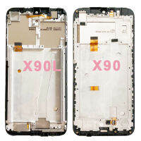 6.1 Black สำหรับ Doogee X90 X90L จอแสดงผล LCD Touch Screen Digitizer Assembly Repair Parts กรอบศัพท์มือถือ Accessories