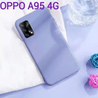 A55(พร้อมส่งในไทย)เคสTPU​นิ่ม​สีพาสเทลแบบคลุมกล้องOPPO A55 5G/A95 4G