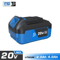 PROSTORMER 2000mAh4000mAh work on 20V Lithium-Ion series Cordless DirllBrushless WrenchScrewdriverCircular SawJig Saw