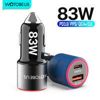 WOTOBE 83W Super Fast Car Charger,USB C Type-C Pdpps 65W45W,QC3.0 Afcfcp สำหรับ 131211 Xxr S22S10S9 Xiaomi