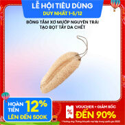 Bông Tắm Xơ Mướp Nguyên Trái Tạo Bọt Tẩy Da Chết SKINLAX