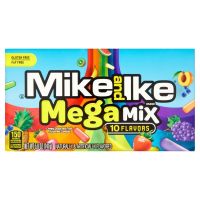 Mike And Ike Mega Mix 10 Flavours Candy น้ำหนัก 141 กรัม exp.31/01/24