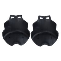 2X Plastic Seat for Kart Hoverboard Seat Attachment Kart Accessories Adults Kids Electric Self Balancing Scooter Black