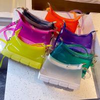 PVC Mini Bag Women Designer Handbag 2023 Shopper Purses New Girls Fashion Casual Solid Color Shoe Shape Jelly Bag Crossbody Bags