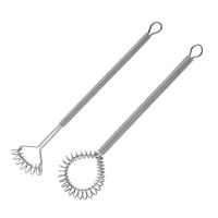 Mini Stainless Hand Held Spring Whisk Egg Beaters Wire Whisk Egg Beater Blender Milk Cream Butter Beater Kitchen Utensil Q1FD