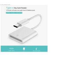 ??HOT!!ลดราคา?? USB 3.1 Type C Card Reader USB-C to SD SDXC OTG Memory Card Reader Adapter For Mac Pro Phone Tablet ##ที่ชาร์จ แท็บเล็ต ไร้สาย เสียง หูฟัง เคส Airpodss ลำโพง Wireless Bluetooth โทรศัพท์ USB ปลั๊ก เมาท์ HDMI สายคอมพิวเตอร์