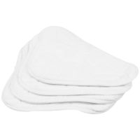 New 4pcs Replacement Pads For H2O H20 X5 Steam Mop Cleaner Floor Washable Microfibre Pads