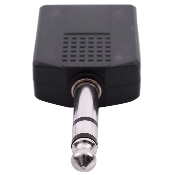 mono-6-35mm-male-plug-to-dual-6-35mm-female-socket-splitter-adapter-connector