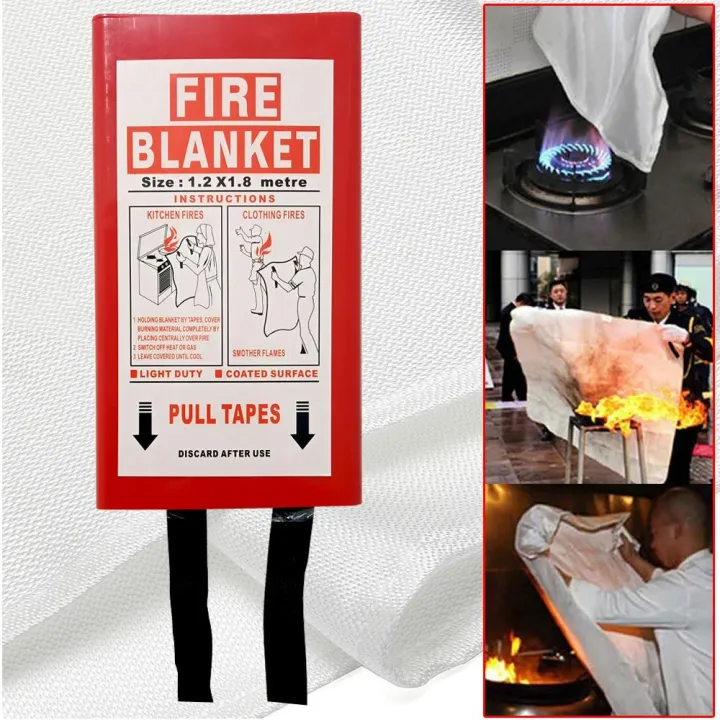 Fire Blanket Fire Suppression Blanket Made from Fiberglass Cloth ...