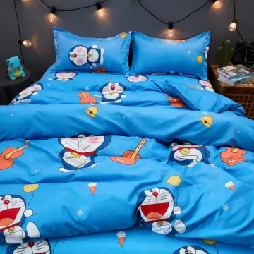 Doraemon on sale bed sheet