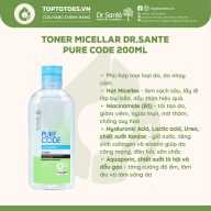 Toner micellar làm sạch, dưỡng ẩm Dr.Sante Pure C de dành cho da nhạy cảm thumbnail