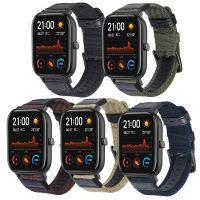 สายเปลี่ยนไนลอน 20 มม. สำหรับ Huami Amazfit GTS /GTS 2e /GTS2 /GTS3 /GTS2 mini /Neo /GTR 42mm /GTS4 mini /GTS4 /Amazfit GTR mini smartwatch strap