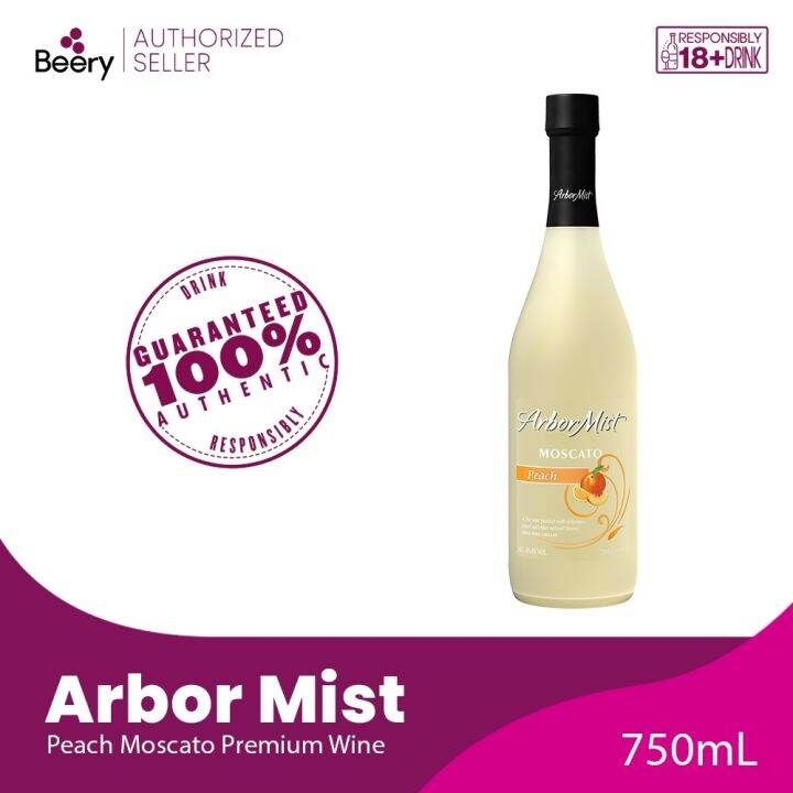 qfwc87 Arbor Mist Peach Moscato Premium Wine 750ml Lazada PH