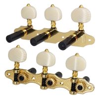 6X 1:18 Acoustic Guitar Machine Heads Guitar String Tuning Pegs Key 3L3R Guitar Tuners Keys Replacement Accessories