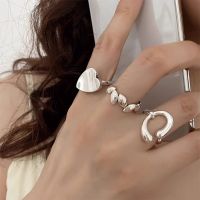 [COD] irregular love opening ring female niche personality simple all-match temperament