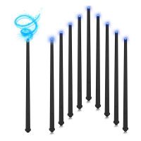 Light Up Wand,10 Pcs Magic Light and Sound Toy Wizard Witch Wands,Illuminating Wand,Party Costume Accessory