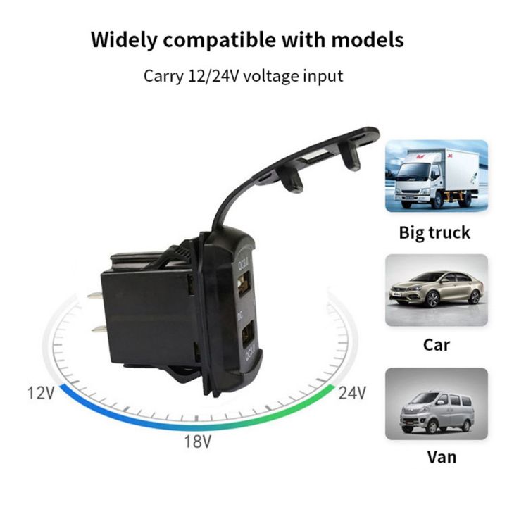 hot-car-charger-12v-24v-4-2a-display-voltage-usb-ports-qc3-0-iphone