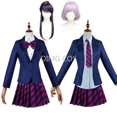 Komi Cant Communicate Komi Shoko Osana Najimi Cosplay Costume Outfits Shirt Tie Short Wig Neck Women Anime Uniform Halloween