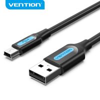 Vention Mini USB Cable Fast Charging USB to Mini USB Data Cable for Digital Camera HDD MP3 MP4 Player DVR GPS Mini USB 2.0 Cable Cables  Converters