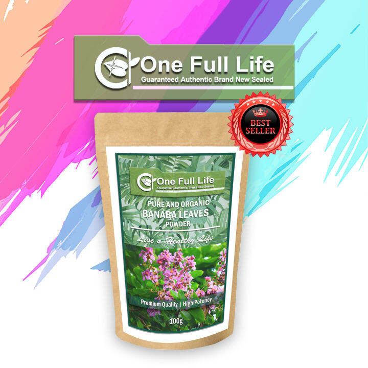 One Full Life BANABA Leaves Powder 100g | Lazada PH