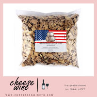 AMERICAN OAK CHIPS เกล็ดไม้โอ๊ค ไม่คั่ว 100 กรัม