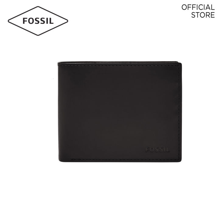 Fossil Derrick Black Wallet ML3687001 | Lazada