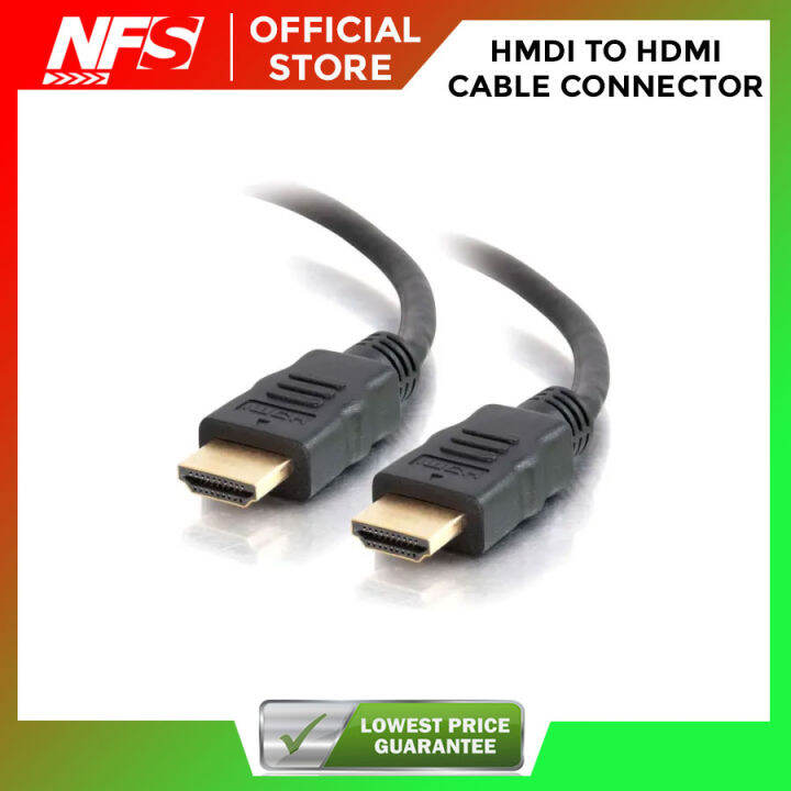 HDMI to HDMI CABLE CONNECTOR 2 Meters For Laptop and TV Dollar Item Lazada PH