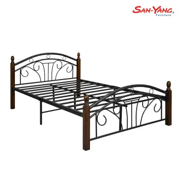 Single wooden best sale cot price