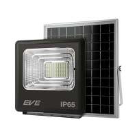 "ถูกชัวร์"โคมฟลัดไลท์โซล่าเซลล์ LED 60 วัตต์ Daylight EVE LIGHTING รุ่น Dawn 60W ขนาด 23.8 x 27.8 x 7 ซม. สีดำ*ส่งด่วนทุกวัน*