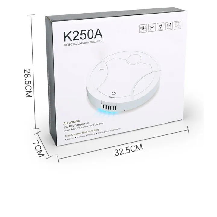 โปรโมชั่น เครื่องดูดฝุ่นอัจฉริยะ อัตโนมัติ K250 , K250A กวาด ถู ดูดฝุ่น