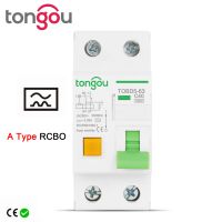 Type A RCBO 6KA 1P+N 16A 25A 32A 40A Electromechanical Residual Current Circuit Breaker With Over Current and Leakage Protection Electrical Circuitry