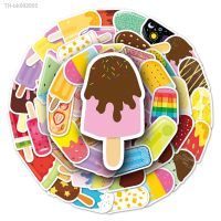 ❖◈ 50pcs Ice Cream Summer Waterproof Removable Stickers For Scrapbook Helmet Laptop Wall