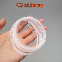 ◄☌ VMQ White Silicone O Ring Gasket 10PCS CS 3.5mm OD 12 51mm Food Grade Silicone Rings O-Rings Rubber Ring Gaskets