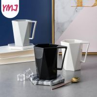 Durable PP Bathroom Tumblers with Handle Toothbrush Toothpaste Cup Mouthwash Cup Home Travel Toothbrush Holder Drinkware Tools