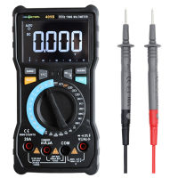 RICHMETERS 20A Big Digital Multimeter 8000 Counts Black Screen NCV ACDC Voltage Current Ohm Temperature RM405A