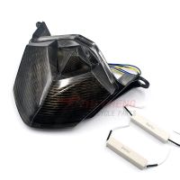 ไฟสัญญาณเลี้ยวไฟเบรกท้ายไฟหลัง LED รถจักรยานยนต์สำหรับ Kawasaki Z750 Z1000 2007-2013 ZX10R ZX-10R 2008-2010 ZX-6R 2009-2012