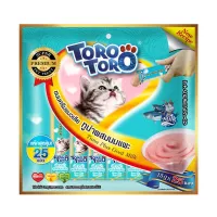 TORO TORO โทโร โทโร่ ขนมครีมแมวเลีย 15g x 24 ซอง