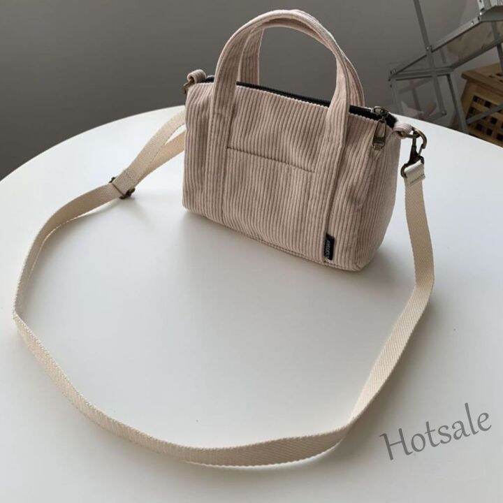 hot-sale-c16-new-canvas-bag-mini-corduroy-handbag-simple-versatile-universal-shoulder-bag-messenger-bag