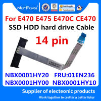 01EN236 NBX0001HY20 NBX0001HY00 NBX0001HY10สำหรับ E470 ThinkPad CE470 E470C E475 SATA เอสเอสดี HDD Kabel Penyambung Cakera Keras