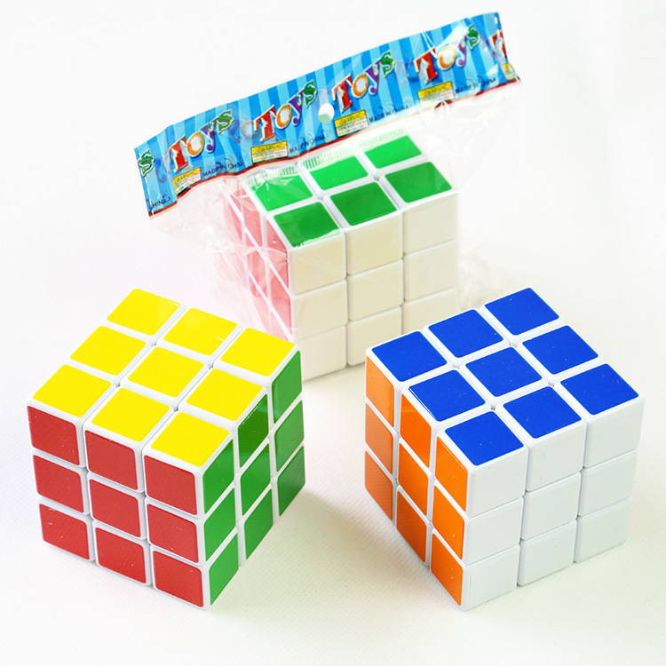 Kids Fun Jouet Original Rubiks Cube Rubix Magic Rubic Mind Game Classic Puzzle! 