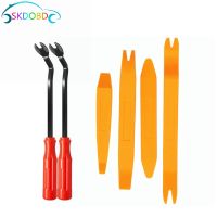 Portable Auto Door Clip Panel Trim Removal Tool Panel Trim Dash Audio Removal Installer Pry Kit Repair Tool Pry Tool 4/10 Sets