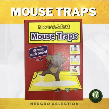 DAHAO MOUSE AND RAT GLUE TRAPS (GREEN) HOUSEHOLD SUPPLIES STRONG STICKY GLUE  KILLING MOUSE BOARD