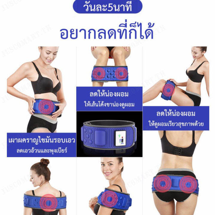 juscomart-เครื่องบดไขมันพลิกลำตัวแบบเชื่อมต่อไฟฟ้า-สายรัดเอวสำหรับลดเอว-ขา-แขน-และท้อง-อุปกรณ์นวด