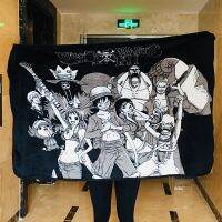 [COD] Anime Piece Joe Basoron Luffy Printed Cartoon Coral Blanket Childrens Air-Conditioned Nap