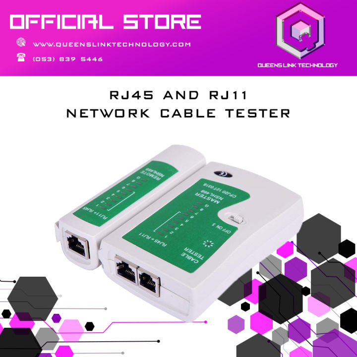 RJ45 Cable lan Tester Network Cable Tester RJ45 RJ11 RJ12 CAT5 UTP